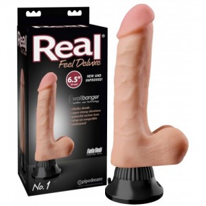 Фаллоимитатор с  вибрацией Real Feel Deluxe No.1 18 см
