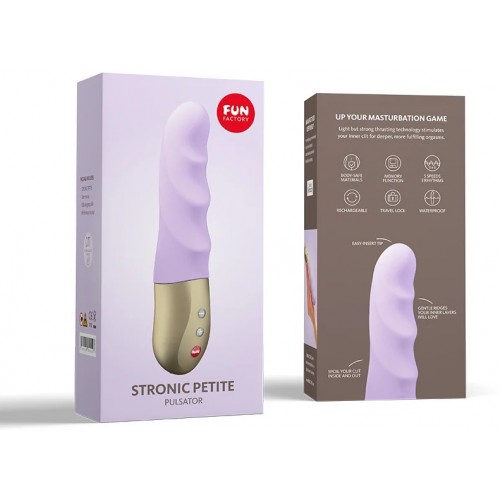 Мини-пульсатор Stronic Petite лиловый