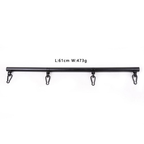 Распорка для рук и ног с карабинами черная