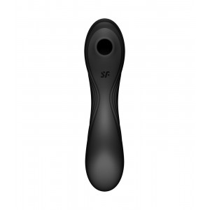 Вакуумно-волновой вибростимулятор Satisfyer Curvy Trinity 4 черный (иной угол)