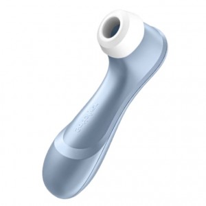 МЯГКАЯ ВАКУУМНАЯ УПАКОВКА Вакуумно-волновой вибратор Satisfyer Pro2 Next Gen голубой (иной угол)