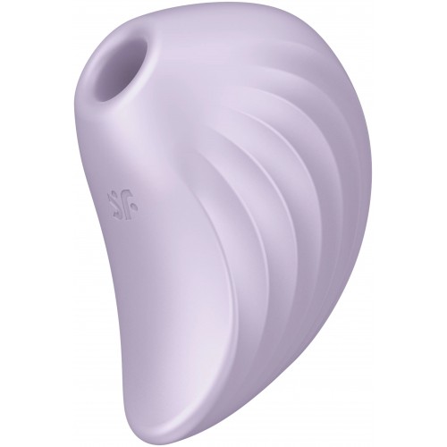 ДЕФОРМИРОВАННАЯ УПАКОВКА Вакуумно-волновой стимулятор с вибрацией Satisfyer Pearl Diver фиолетовый