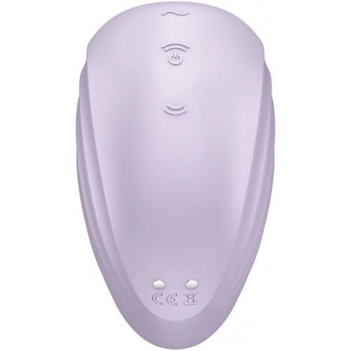 ДЕФОРМИРОВАННАЯ УПАКОВКА Вакуумно-волновой стимулятор с вибрацией Satisfyer Pearl Diver фиолетовый