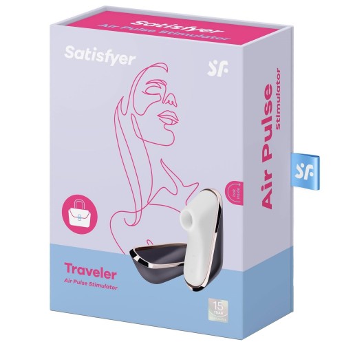 ДЕФОРМИРОВАННАЯ УПАКОВКА Бесконтактный стимулятор клитора Satisfyer Traveler