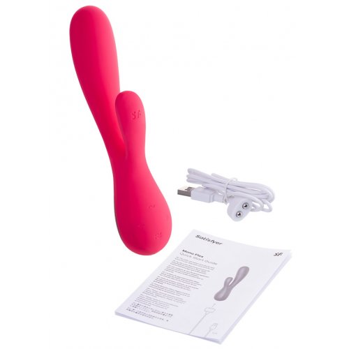 ДЕФОРМИРОВАННАЯ УПАКОВКА Смарт-вибратор Satisfyer Mono Flex красный