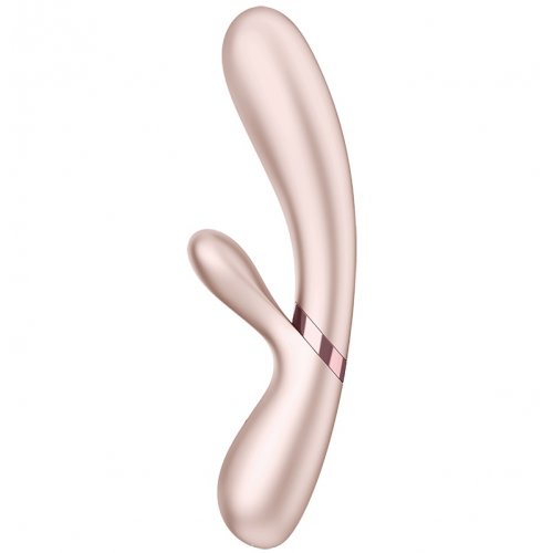 ДЕФОРМИРОВАННАЯ УПАКОВКА Смарт-вибратор с функцией нагрева Satisfyer Hot Lover бежевый