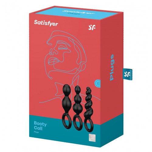 ДЕФОРМИРОВАННАЯ УПАКОВКА Набор анальных стимуляторов Satisfyer Booty Call