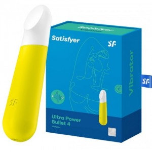 ДЕФОРМИРОВАННАЯ УПАКОВКА Мини-вибратор Satisfyer Ultra Power Bullet 4 желтый