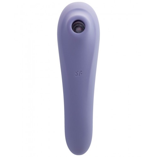 ДЕФОРМИРОВАННАЯ УПАКОВКА Клиторальный смарт-стимулятор с вибрацией Satisfyer Dual Pleasure сиреневый