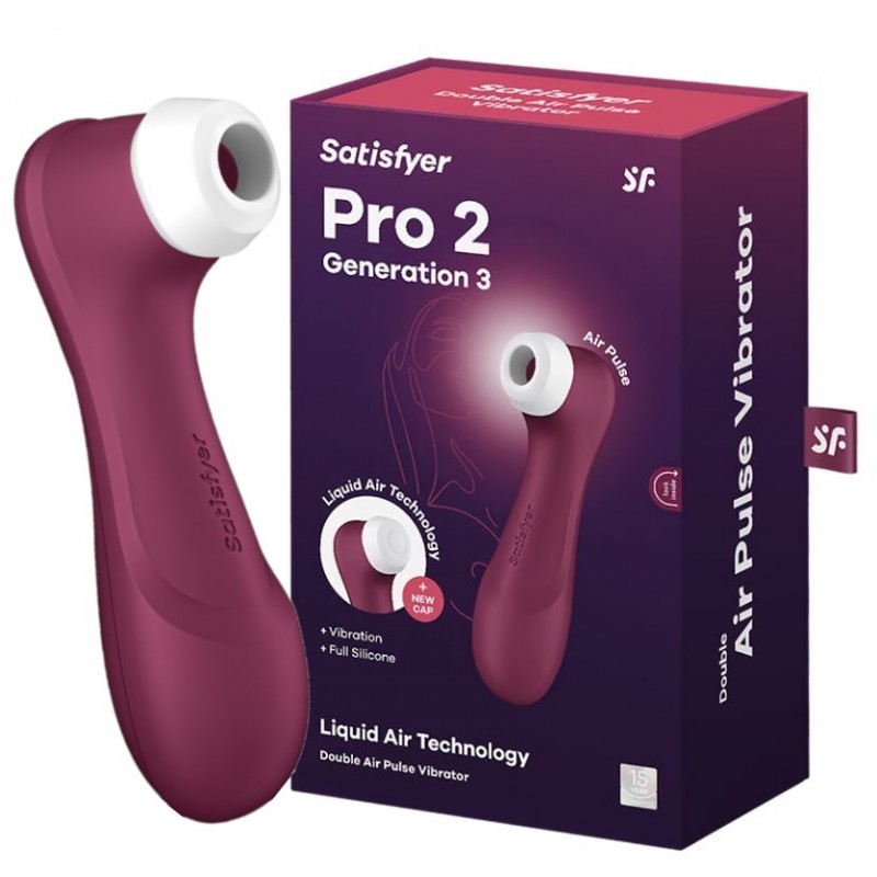 Вакуумно-волновой стимулятор клитора Satisfyer Pro 2 Generation 3