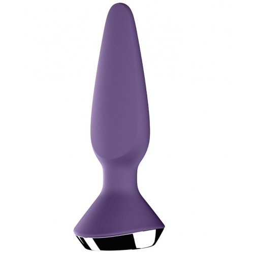 ДЕФОРМИРОВАННАЯ УПАКОВКА Анальная вибропробка Satisfyer Plug-ilicious 1 фиолетовый