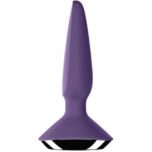 ДЕФОРМИРОВАННАЯ УПАКОВКА Анальная вибропробка Satisfyer Plug-ilicious 1 фиолетовый