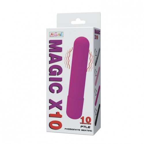 Вибростимулятор фиолетовый Magic X10