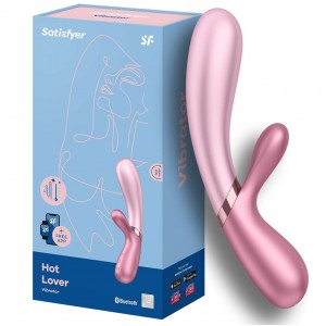 ДЕФОРМИРОВАННАЯ КОРОБКА Смарт-вибратор с функцией нагрева Satisfyer Hot Lover розовый 