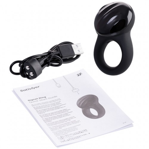 ДЕФОРМИРОВАННАЯ УПАКОВКА Эрекционное смарт-кольцо Satisfyer Signet Ring