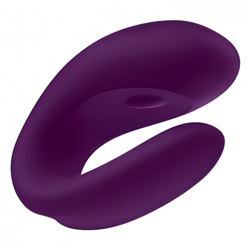 МЯГКАЯ ВАКУУМНАЯ УПАКОВКА смарт-стимулятор для пар Satisfyer Partner Double Joy черный