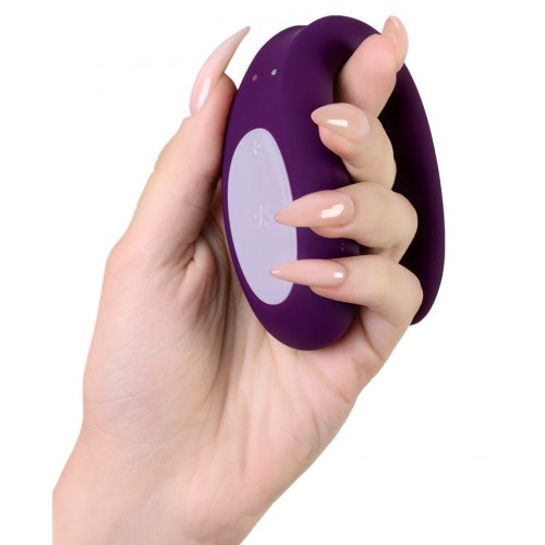 МЯГКАЯ ВАКУУМНАЯ УПАКОВКА смарт-стимулятор для пар Satisfyer Partner Double Joy черный