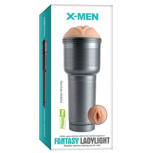 Мастурбатор в колбе с перезаряжаемой вибропулей X-Men Fantasy Ladylight