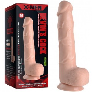 ДЕФОРМИРОВАННАЯ УПАКОВКА Реалистичный фаллос-гигант X-Men Devins Cock 33 см