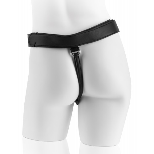 Страпон на виниловых трусиках King Cock Strap-on Harness with Cock 21,6 см