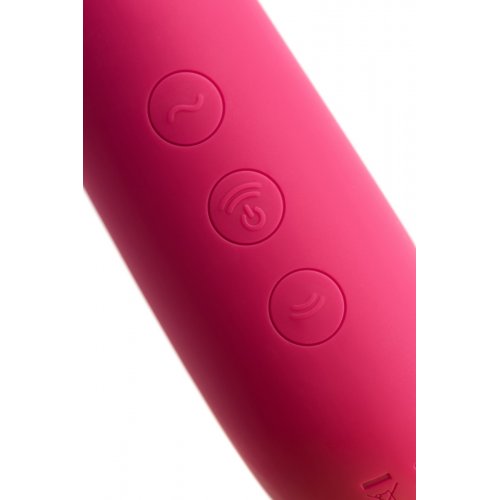 ДЕФОРМИРОВАННАЯ УПАКОВКА Клиторальный смарт-стимулятор с вибрацией Satisfyer Dual Love бордовый