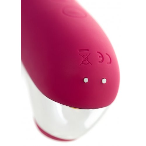 ДЕФОРМИРОВАННАЯ УПАКОВКА Клиторальный смарт-стимулятор с вибрацией Satisfyer Dual Love бордовый