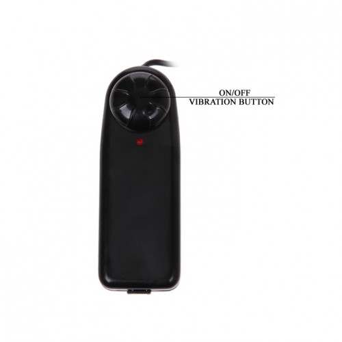 Вибратор с ротацией с выносным пультом управления телесный