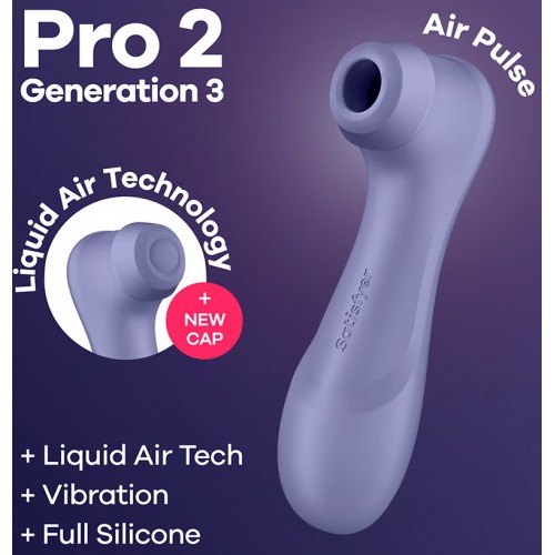 Вакуумно-волновой бесконтактный стимулятор Satisfyer Pro 2 Generation 3 Violet