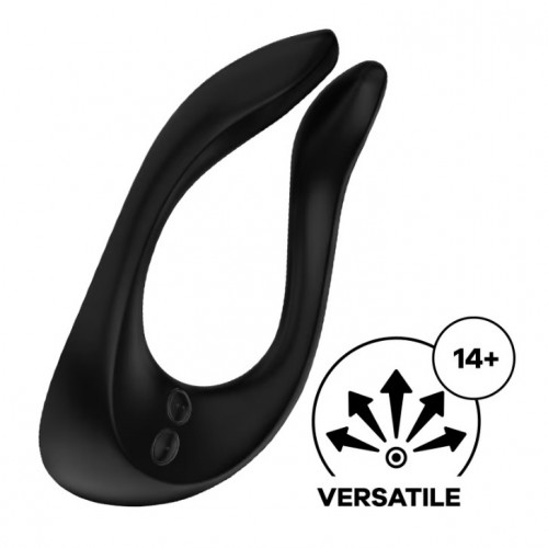 ДЕФОРМИРОВАННАЯ УПАКОВКА Многофункциональный вибратор для пар Satisfyer Endless Joy черный
