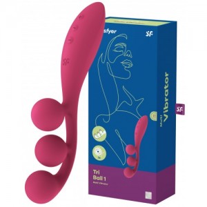 ДЕФОРМИРОВАННАЯ УПАКОВКА Универсальный мультивибратор Satisfyer Tri Ball 1