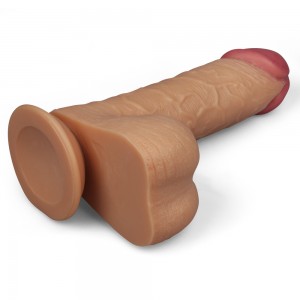 Фаллоимитатор реалистичый с присоской Legendary king-sized Realistic Dildo 9 (иной угол)