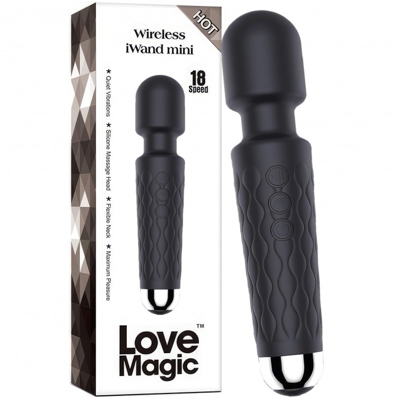 Вибромассажер Love Magic iWand mini Black