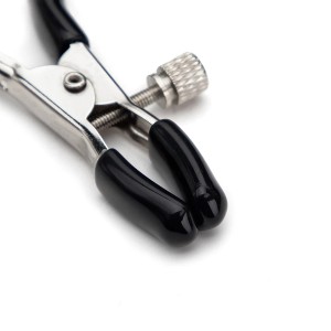 Зажимы для сосков с черной цепочкой (иной угол)