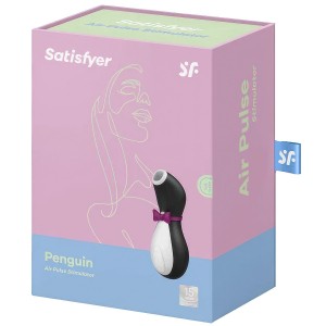 Бесконтактный стимулятор клитора Satisfyer Penguin (иной угол)