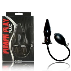 Анальная пробка расширяющаяся PumpN Play Plug 5"
