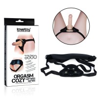 Ремень для страпона Orgasm cozy harness series чёрный