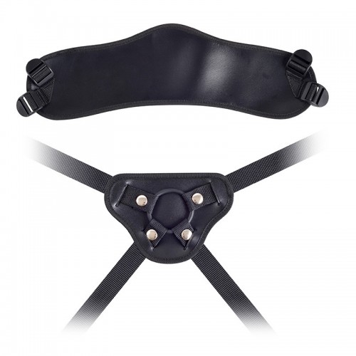 Ремень для страпона Orgasm cozy harness series чёрный