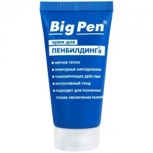 Крем для пенбилдинга Биоритм Big Pen 25 гр (иной угол)