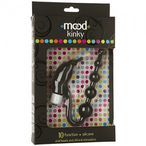 Анальная цепочка с клиторальным вибростимулятором Mood Kinky Tickler (иной угол)