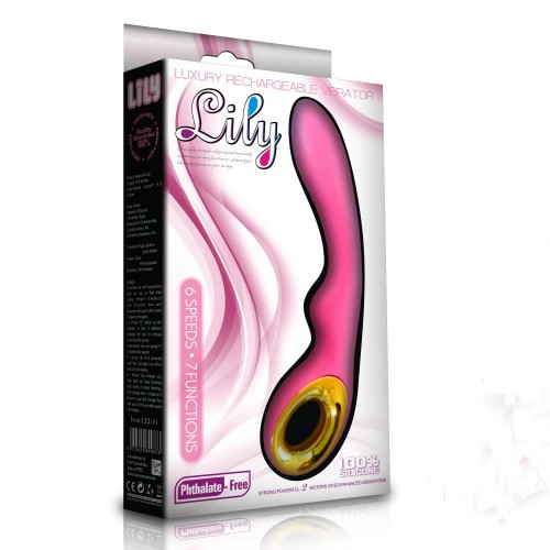 Вибратор для точки-G Lily Luxury Vibrator пурпурный