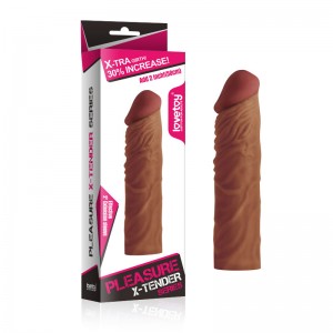 Удлиняющая насадка мулат Pleasure X-tender Series 3 см