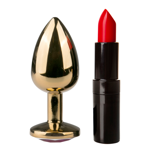 Анальное украшение Golden Plug Large розовый 