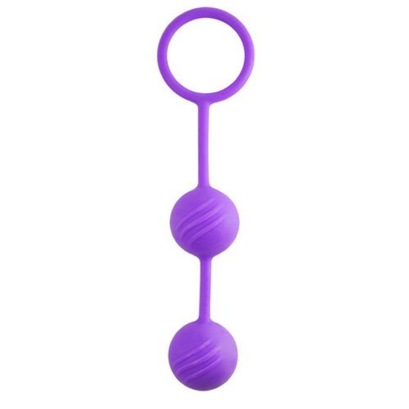 Вагинальные шарики Kegel ball пурпурные 