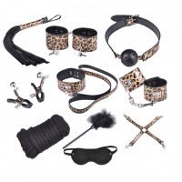 Бондажный набор Taboo Accessories Extreme Set №9 золотистый