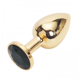 Анальное украшение Golden Plug Small черный