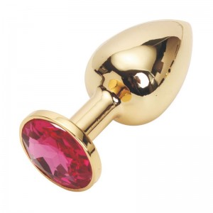 Анальное украшение Golden Plug Small розовый