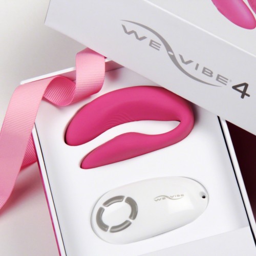 We-Vibe 4 Plus Вибромассажер розовый с дистанционным пультом