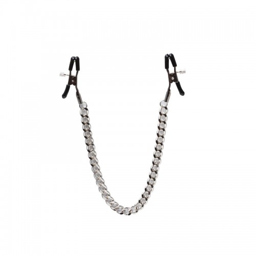 Ошейник стальной с классическими зажимами для сосков