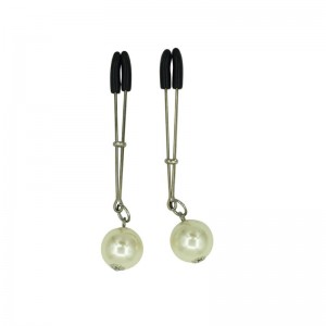 Зажимы на соски с большими бусинами