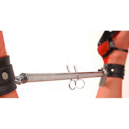 Бондажная распорка Adjustable Spreader Bar Silver